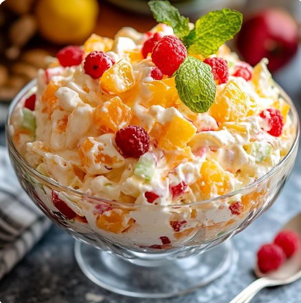 Creamy Ambrosia Fruit Salad