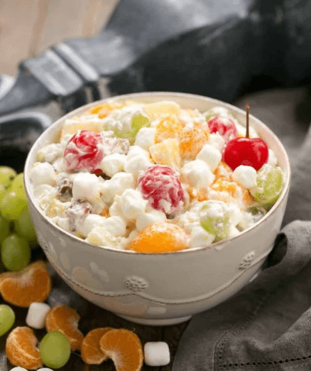 Creamy Holiday Fruit Salad