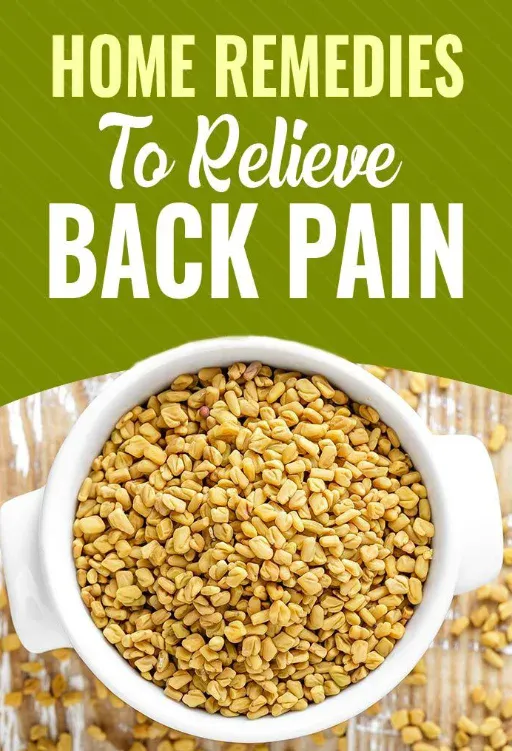 Home Remedies For Back Pain