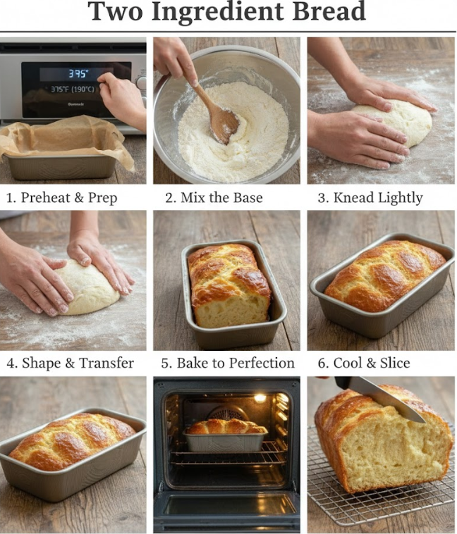 Bread with only 2 ingredients