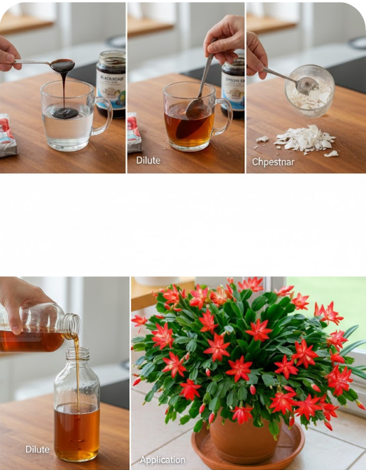 Christmas Cactus Bloom: