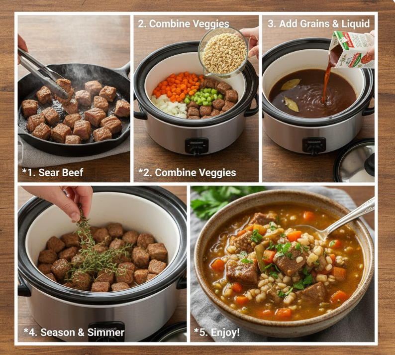 Barley Soup Crock Pot Recipe