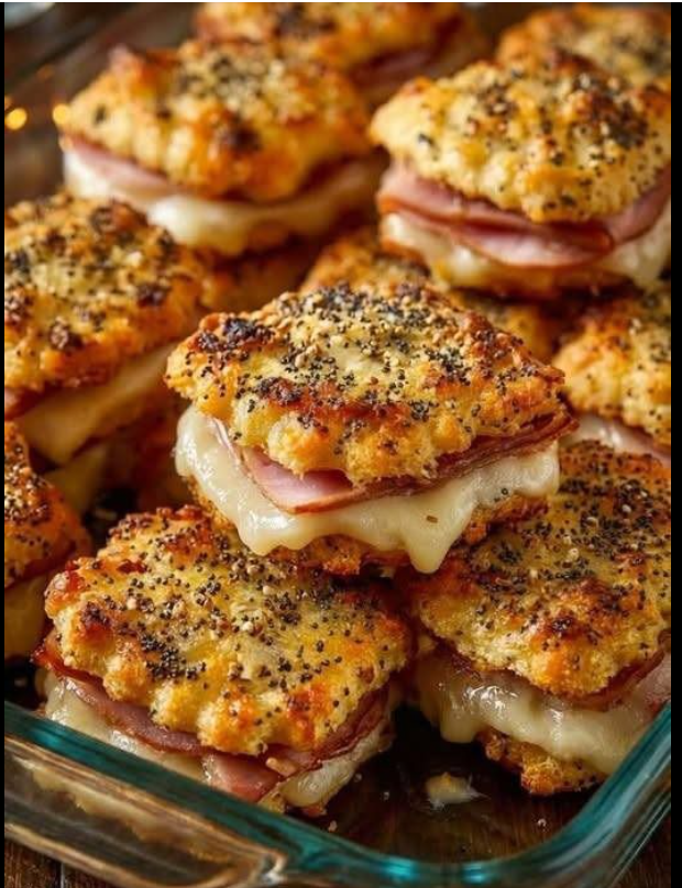 Ritz Cracker Party Sandwiches