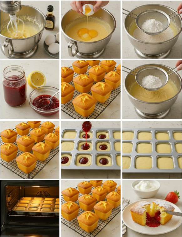 Strawberry Runny Pound Cake