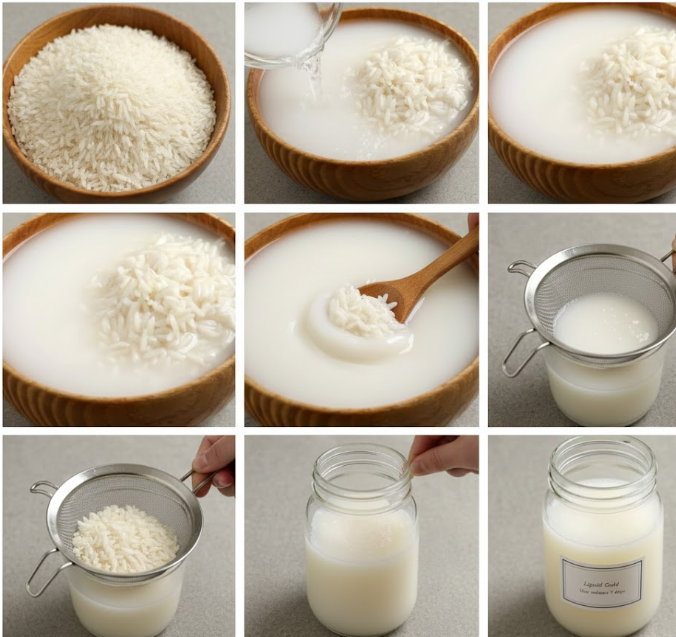 TRice water is like having gold at home 