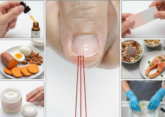 If you have these lines on your nails after 40, it is a clear sign that.. 