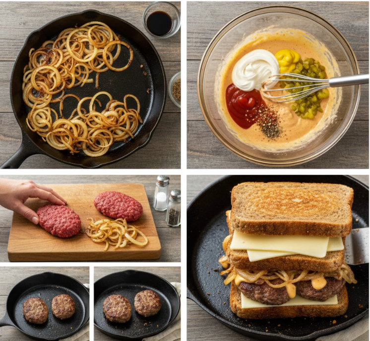 Best Patty Melt Recip