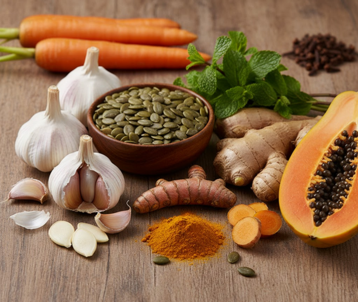 7 Foods That Kill Worms in the Intestine