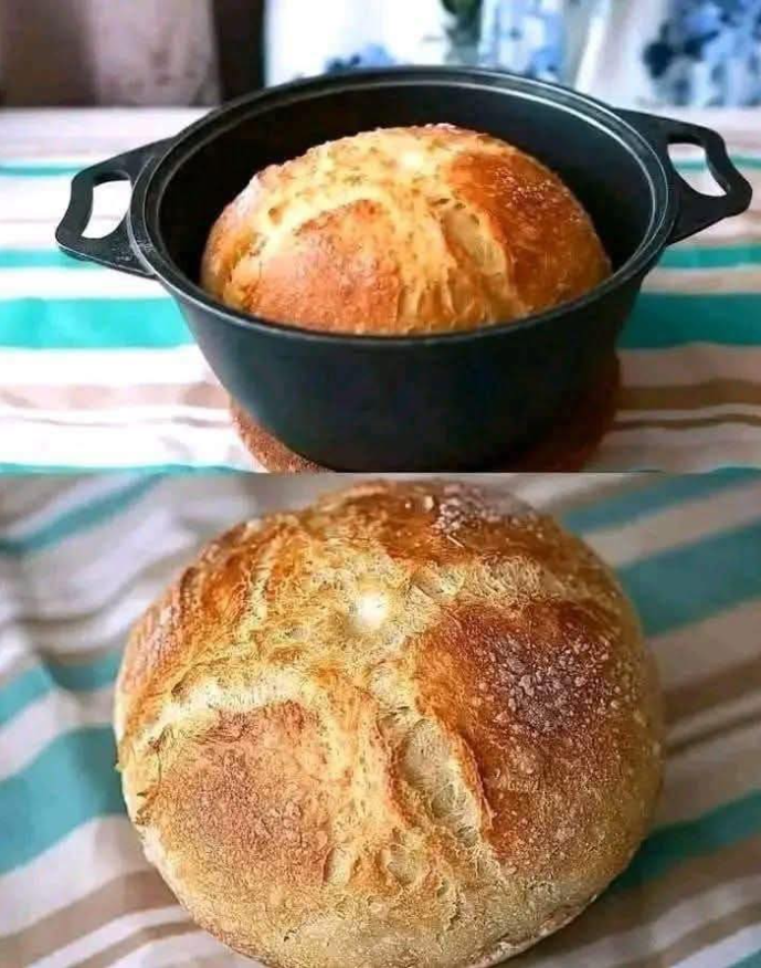 After this recipe, you will no longer buy bread, you will make it yourself at home
